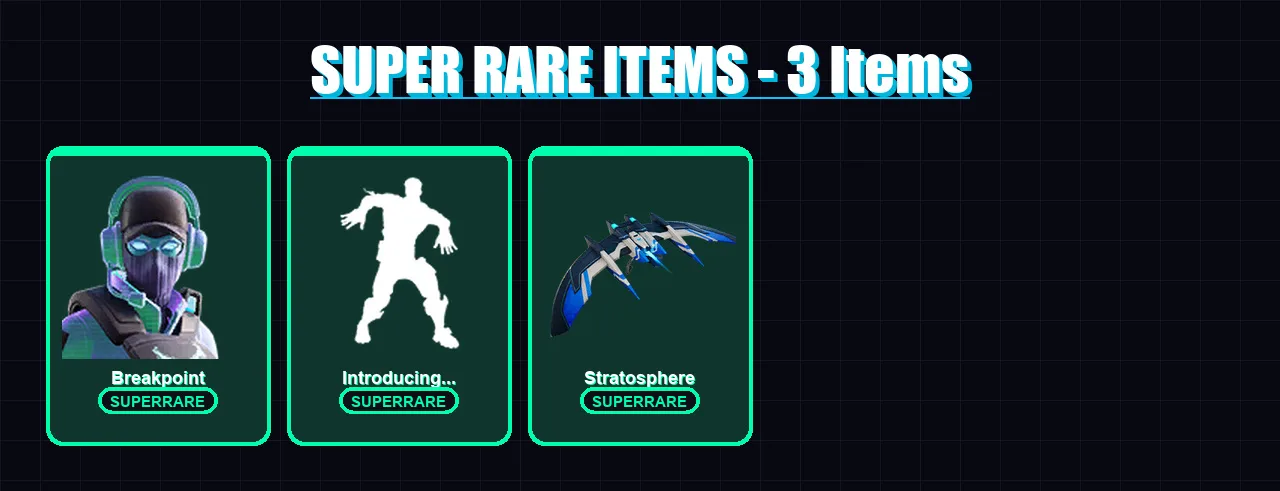 [PS4/PS5/XBOX/PC] | Breakpoint | Snap | Kymera | Raz | Joey | 72 skin | 95 pickaxe | 64 emote | 68 glider | Lv937