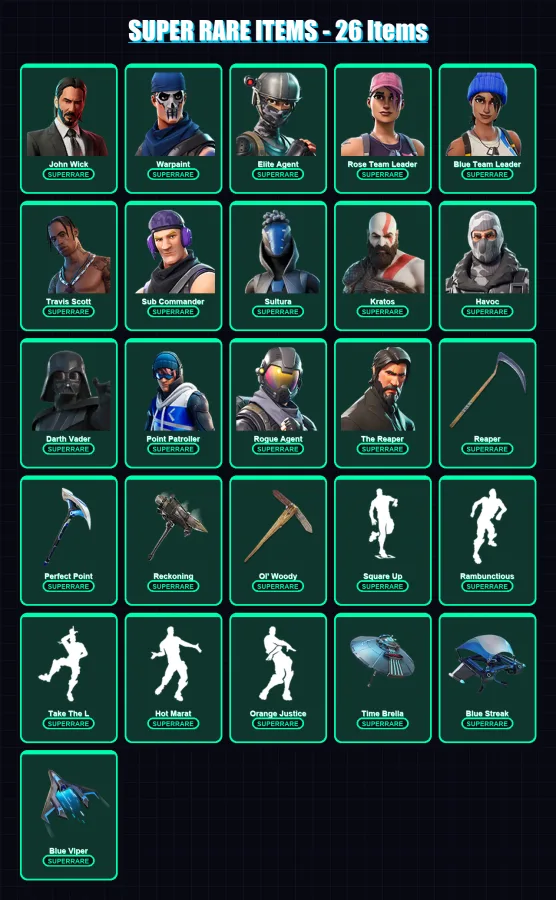 [PS4/PS5/XBOX/PC] | John Wick | Warpaint | Elite Agent | 309 skin | Lv3826