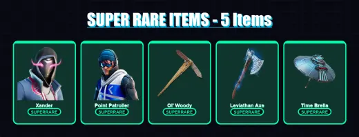 [PC] | Xander | Point Patroller | Rox | Midas | Luxe | 94 skin | 117 pickaxe | 94 emote | 100 glider | Lv1568