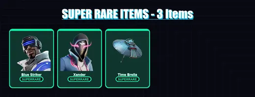 [PS4/PS5/XBOX/PC] | Blue Striker | Xander | The Ageless | Paradigm (Reality-659) | Nezumi | 68 skin | 146 pickaxe | 89 emote | 117 glider | Lv2638