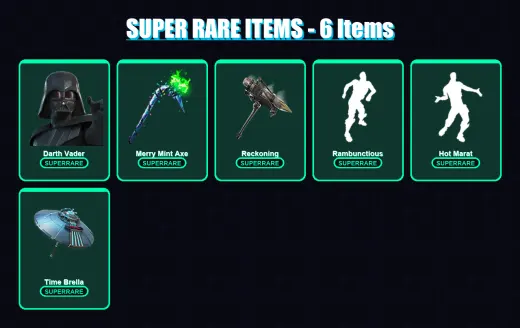 [PC/PSN] | Darth Vader | Calamity | Malik | The Imagined | Catalyst | 153 skin | 210 pickaxe | 189 emote | 189 glider | Lv2385