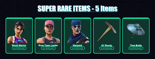 [PC/XBOX] | World Warrior | Rose Team Leader | Warpaint | Hybrid | Molten Battle Hound | 48 skin | 94 pickaxe | 80 emote | 85 glider | Lv1742