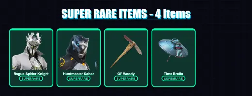 [PC/XBOX/PSN] | Rogue Spider Knight | Huntmaster Saber | Peter Griffin | Valeria | Omegarok | 42 skin | 53 pickaxe | 38 emote | 47 glider | Lv557