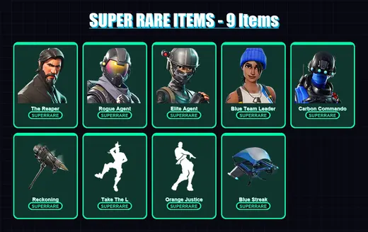 [PC/XBOX/PSN] | The Reaper | Rogue Agent | Elite Agent | Blue Team Leader | Carbon Commando | 18 skin | 13 pickaxe | 28 emote | 15 glider | Lv331 — Game account