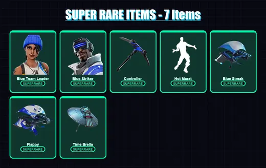 [PC/XBOX] | Blue Team Leader | Blue Striker | Zenith | Omegarok | Lynx | 15 skin | 17 pickaxe | 22 emote | 25 glider | Lv352