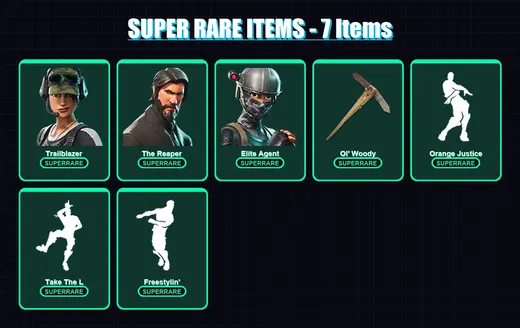 [PC/PSN] | Trailblazer | The Reaper | Elite Agent | Rox | Dark Voyager | 53 skin | 59 pickaxe | 42 emote | 58 glider | Lv701