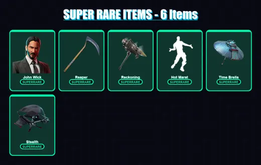 [PC/PSN] | John Wick | Fade | Fusion | Kado Thorne | Zenith | 214 skin | 254 pickaxe | 212 emote | 199 glider | Lv3823