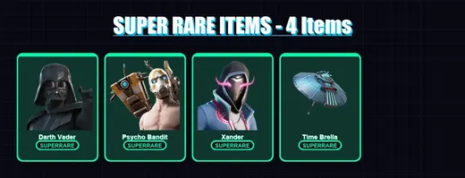 [PC] | Darth Vader | Psycho Bandit | Xander | Era | Ronin | 202 skin | 238 pickaxe | 180 emote | 177 glider | Lv3529