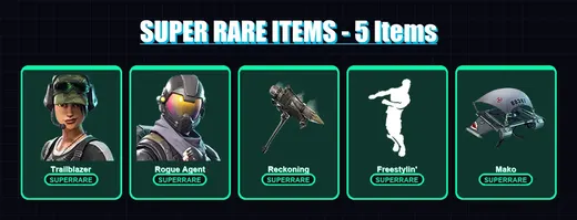 [PC/PSN] | Trailblazer | Rogue Agent | Ragnarok | Enforcer | Drift | 13 skin | 8 pickaxe | 11 emote | 13 glider | Lv153