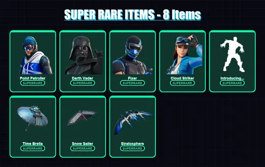 [PS4/PS5/XBOX/PC] | Point Patroller | Darth Vader | Fixer | Cloud Striker | Malik | 204 skin | 258 pickaxe | 167 emote | 213 glider | Lv2955 — Game account