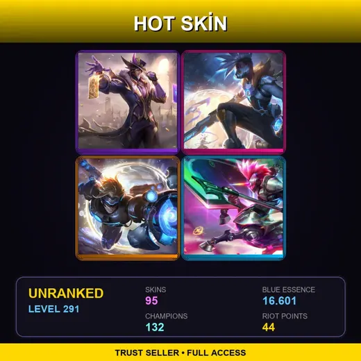 LAN | Victorious Twisted Fate | Spirit Blossom Tristana | Spirit Blossom Evelynn | Spirit Blossom Soraka | 95 Skin | 132 Champ | Lv291 — Monster Tamer Veigar
