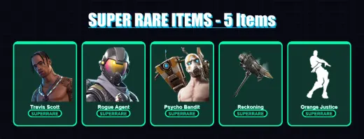 [PC/PSN] | Travis Scott | Rogue Agent | Psycho Bandit | The Foundation | Drift | 83 skin | 105 pickaxe | 92 emote | 85 glider | Lv981