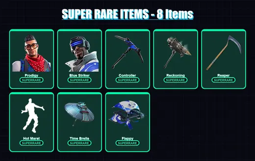 [PS4/PS5/XBOX/PC] | Prodigy | Blue Striker | Peter Griffin | Zenith | Zeus | 83 skin | 142 pickaxe | 103 emote | 116 glider | Lv1965