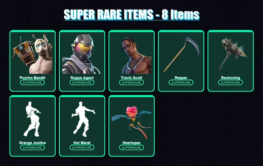[PC/XBOX/PSN] | Psycho Bandit | Rogue Agent | Travis Scott | Deadpool | Fade | 89 skin | 135 pickaxe | 101 emote | 101 glider | Lv1594 — Game account