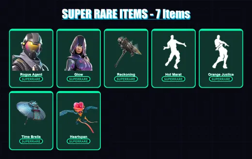 [PC/XBOX/PSN] | Rogue Agent | Glow | Ragnarok | Fade | Alli | 87 skin | 78 pickaxe | 73 emote | 81 glider | Lv1554