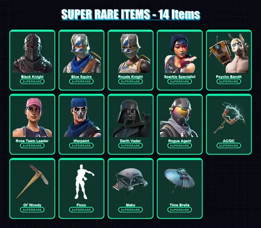 [PC/XBOX/PSN] | Black Knight | Blue Squire | Royale Knight | 132 skin | Lv2535