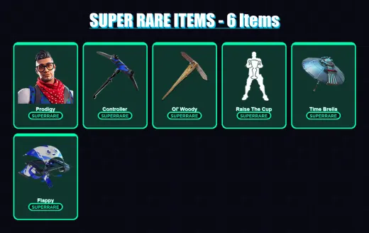 [PC/XBOX/PSN] | Prodigy | Gear Specialist Maya | Midas | Mandalorian | Eternal Knight | 40 skin | 45 pickaxe | 33 emote | 47 glider | Lv707