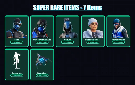 [PC/XBOX] | Fixer | Carbon Commando | Sultura | Blizzard Bomber | Point Patroller | 7 skin | 13 pickaxe | 7 emote | 11 glider | Lv162