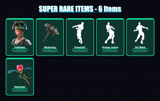 [PC/XBOX/PSN] | Trailblazer | Lynx | Love Ranger | Ruin | The Prisoner | 37 skin | 43 pickaxe | 59 emote | 45 glider | Lv698