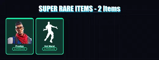 [SWITCH/XBOX/PSN/PC] | Prodigy | War Machine | Shuri | Mysterio | Captain Jones | 14 skin | 34 pickaxe | 23 emote | 29 glider | Lv494