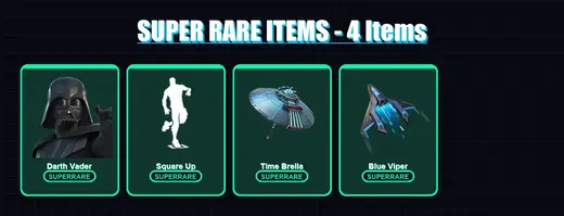 [PS4/PS5/XBOX/PC] | Darth Vader | Menace | The Foundation | Torin | Mandalorian | 75 skin | 103 pickaxe | 59 emote | 89 glider | Lv1396