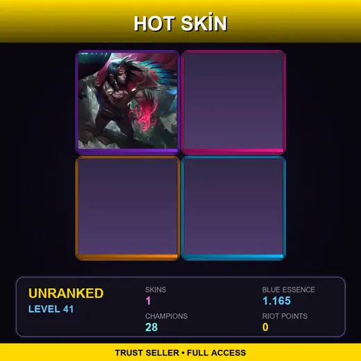OCE | Bilgewater Swain | 1 Skin | 28 Champ | Lv41