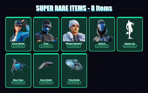 [PS4/PS5/XBOX/PC] | Cloud Striker | Fixer | Blizzard Bomber | Sultura | Peter Griffin | 33 skin | 106 pickaxe | 73 emote | 89 glider | Lv1548