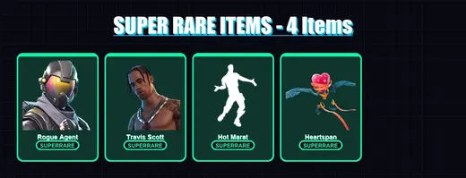 [PS4/PS5/PC] | Rogue Agent | Travis Scott | Hybrid | Rox | The Prisoner | 42 skin | 50 pickaxe | 59 emote | 51 glider | Lv811