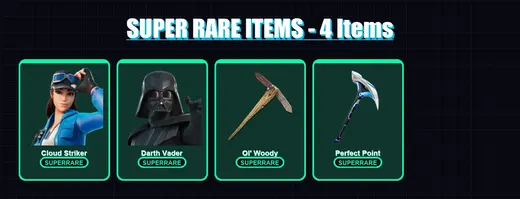 [PS4/PS5/XBOX/PC] | Cloud Striker | Darth Vader | Paradigm (Reality-659) | 121 skin | Lv1702