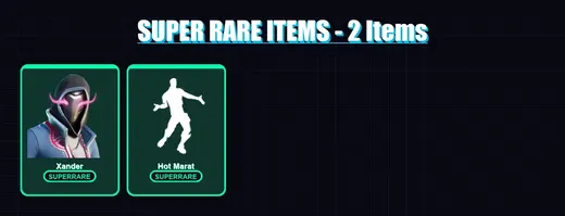 [PS4/PS5/XBOX/PC] | Xander | Sentinel | Blackheart | Vendetta | Rox | 20 skin | 34 pickaxe | 41 emote | 39 glider | Lv847