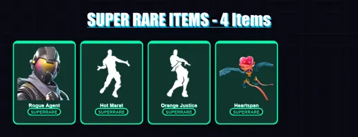 [PC/XBOX/PSN] | Rogue Agent | Hybrid | Carbide | Blackheart | Drift | 12 skin | 31 pickaxe | 23 emote | 24 glider | Lv479