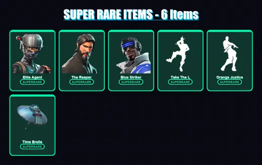 [PC] | Elite Agent | The Reaper | Blue Striker | Era | Ragnarok | 58 skin | 109 pickaxe | 93 emote | 107 glider | Lv1946 — Game account