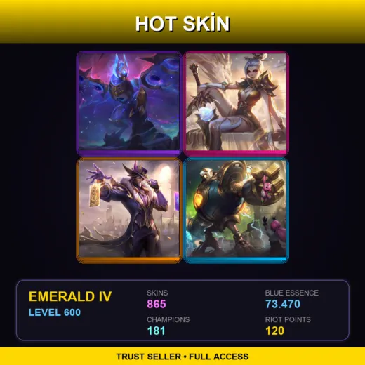 LAS | Cosmic Flight Anivia | Prestige Valiant Sword Riven (2022) | Victorious Twisted Fate | 865 Skin | 181 Champ | Emerald IV | Lv600
