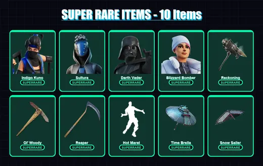 [PS4/PS5/XBOX/PC] | Indigo Kuno | Sultura | Darth Vader | Blizzard Bomber | Raz | 260 skin | 343 pickaxe | 291 emote | 247 glider | Lv6074 — Game account