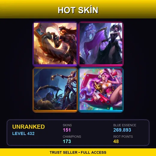 LAS | Victorious Sivir | Victorious Morgana | Victorious Elise | Arcade Miss Fortune | 151 Skin | 173 Champ | Lv432