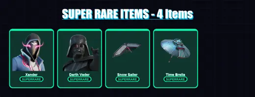 [PC] | Xander | Darth Vader | The Imagined | Blaze | Malik | 123 skin | 161 pickaxe | 146 emote | 127 glider | Lv1976