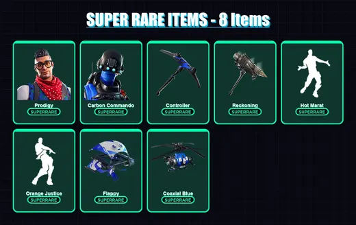 [PC/XBOX/PSN] | Prodigy | Carbon Commando | Zenith | Wukong | Love Ranger | 77 skin | 43 pickaxe | 69 emote | 49 glider | Lv437