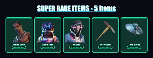 [PC/XBOX/PSN] | Travis Scott | Astro Jack | Xander | Eternal Knight | Kymera | 329 skin | 386 pickaxe | 298 emote | 236 glider | Lv2935