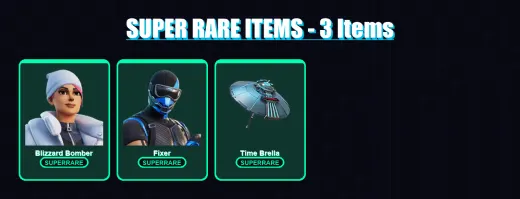 [PS4/PS5/XBOX/PC] | Blizzard Bomber | Fixer | Era | Spectra Knight | Optimus Prime | 35 skin | 77 pickaxe | 52 emote | 69 glider | Lv1154