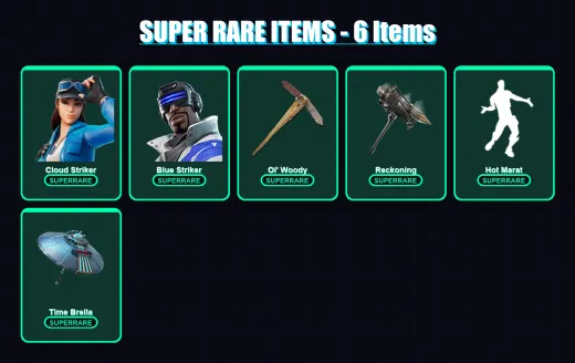 [PS4/PS5/XBOX/PC] | Cloud Striker | Blue Striker | Predator | Raz | Mandalorian | 87 skin | 128 pickaxe | 87 emote | 81 glider | Lv1379