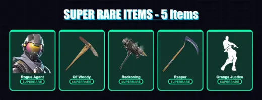 [PC/XBOX/PSN] | Rogue Agent | Dire | Frozen Raven | A.I.M. | Carbide | 50 skin | 63 pickaxe | 43 emote | 60 glider | Lv1174