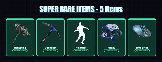 [PC] | Lynx | Zenith | Zeus | Calamity | A.I.M. | 49 skin | 60 pickaxe | 56 emote | 57 glider | Lv761
