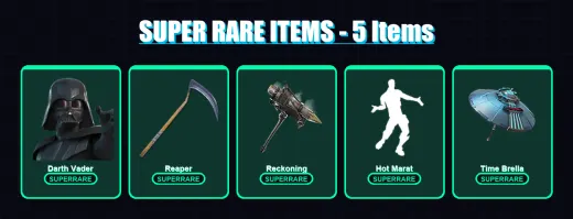 [PC/PSN] | Darth Vader | Ronin | Peter Griffin | The Foundation | Valeria | 204 skin | 263 pickaxe | 194 emote | 200 glider | Lv2932