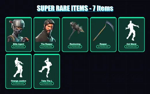 [PS4/PS5/XBOX/PC] | Elite Agent | The Reaper | Cuddle Team Leader | Carbide | Dire | 53 skin | 79 pickaxe | 74 emote | 81 glider | Lv1376