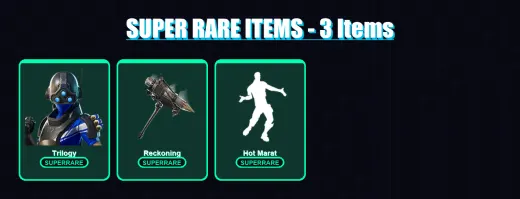 [PC/XBOX] | Trilogy | Drift | Nezumi | Gear Specialist Maya | Lynx | 34 skin | 31 pickaxe | 31 emote | 43 glider | Lv537