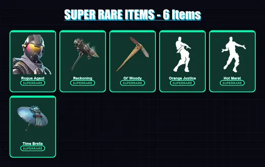 [PS4/PS5/XBOX/PC] | Rogue Agent | Blackheart | Mandalorian | Spire Assassin | Ultima Knight | 143 skin | 177 pickaxe | 146 emote | 166 glider | Lv28