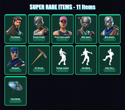 [PC/XBOX/PSN] | The Reaper | Royale Knight | Rose Team Leader | Elite Agent | Blue Squire | 33 skin | 24 pickaxe | 28 emote | 32 glider | Lv353 — Game account