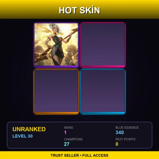 EUW | Lunar Empress Lux | 1 Skin | 27 Champ | Lv30
