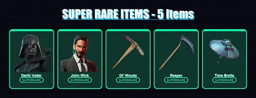 [PS4/PS5/XBOX/PC] | Darth Vader | John Wick | Ronin | Fade | Hades | 252 skin | 317 pickaxe | 211 emote | 242 glider | Lv4032 — Game account