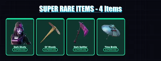 [PC/PSN] | Dark Skully | Omegarok | The Origin | The Foundation | Kado Thorne | 54 skin | 79 pickaxe | 46 emote | 60 glider | Lv1044 — Game account